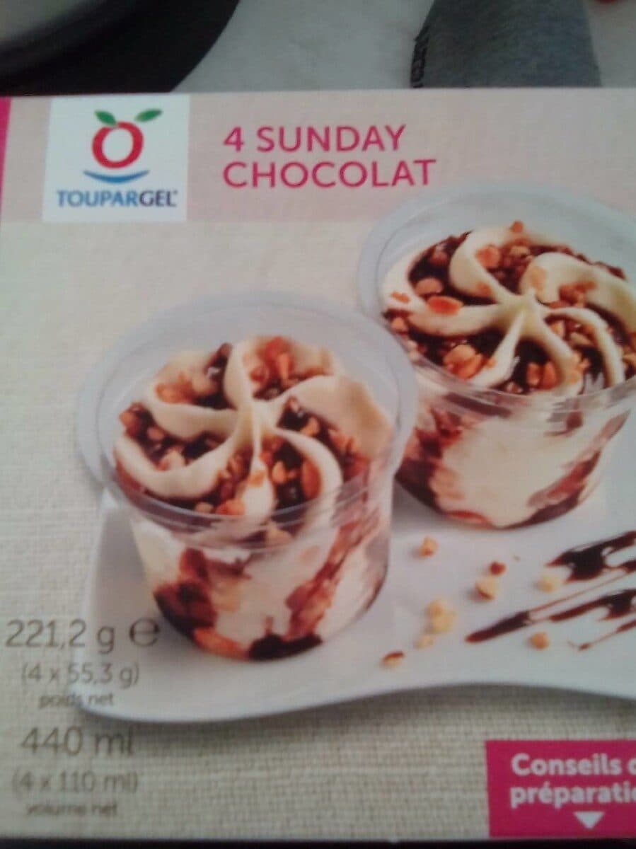 Toupargel Sunday choco packshot
