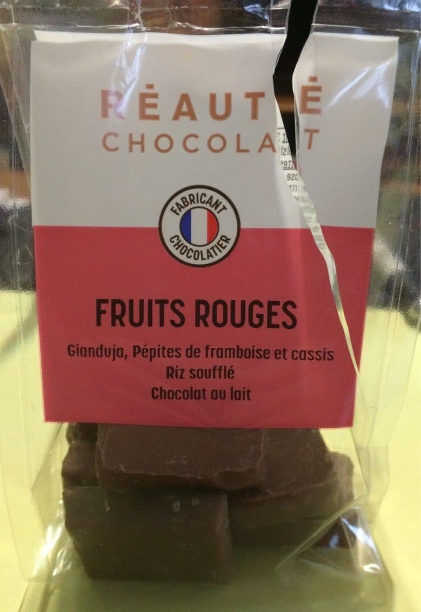 Réauté Chocolat Bonbons de chocolat Fruits Rouges packshot