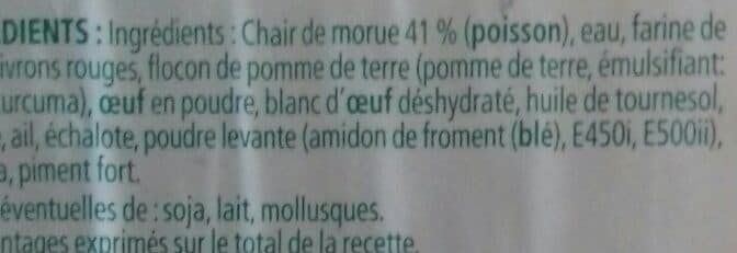 Open Food Facts Accras de morue packshot