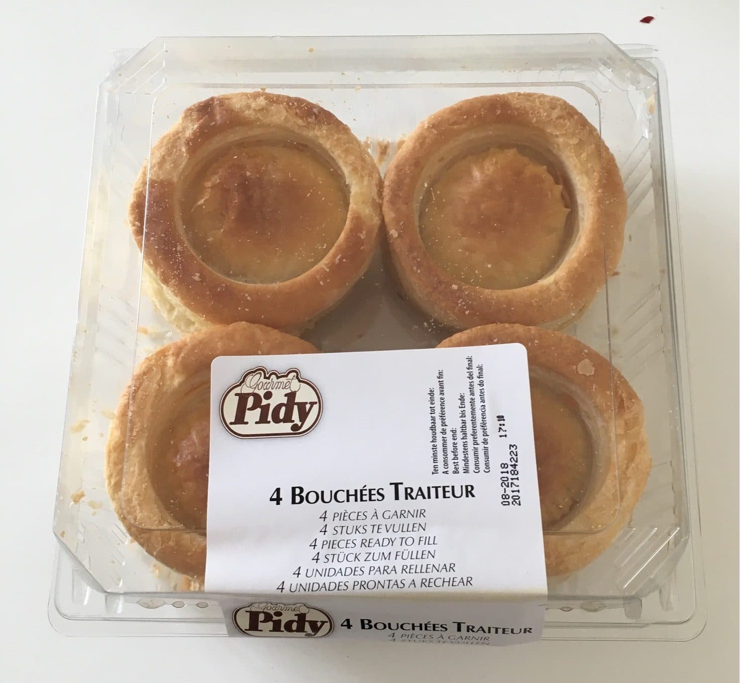 Pidy Pidy bouchée à la reine à garnir x4 packshot