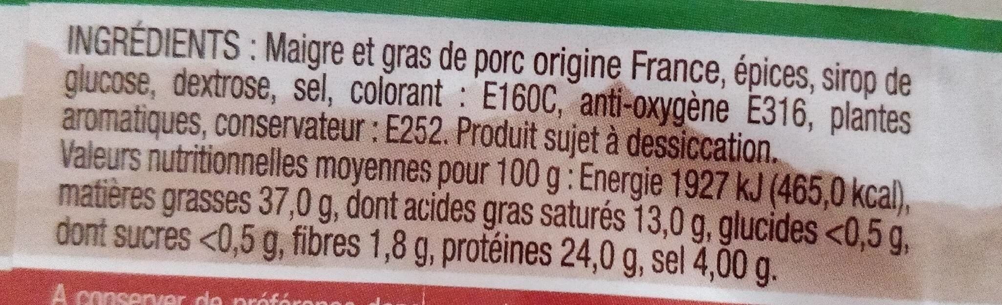 Maison ADER Chorizo du Pyrénéen packshot