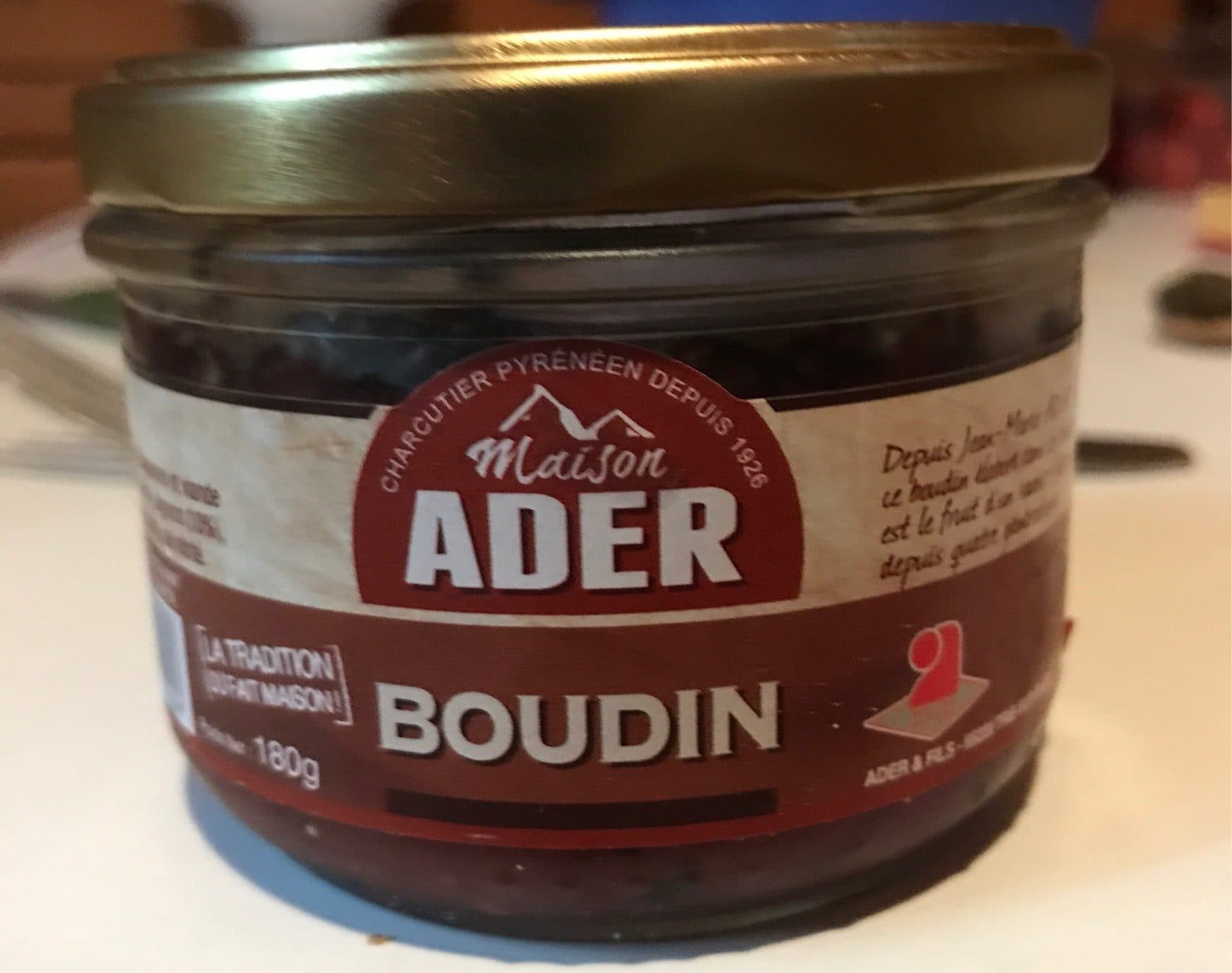 Maison Ader Boudin packshot