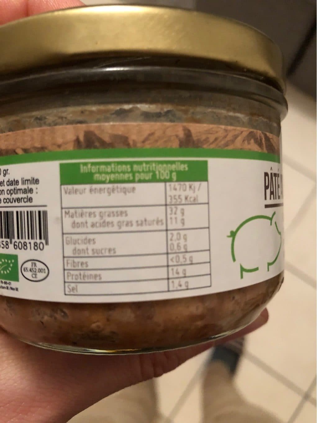 Ader & Fils Paté aux cèpes packshot