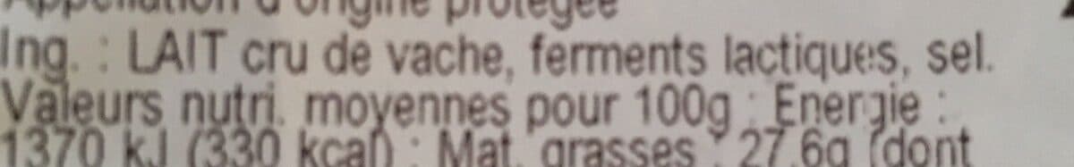 EDELWEIS Fromage Reblochon de Savoie packshot