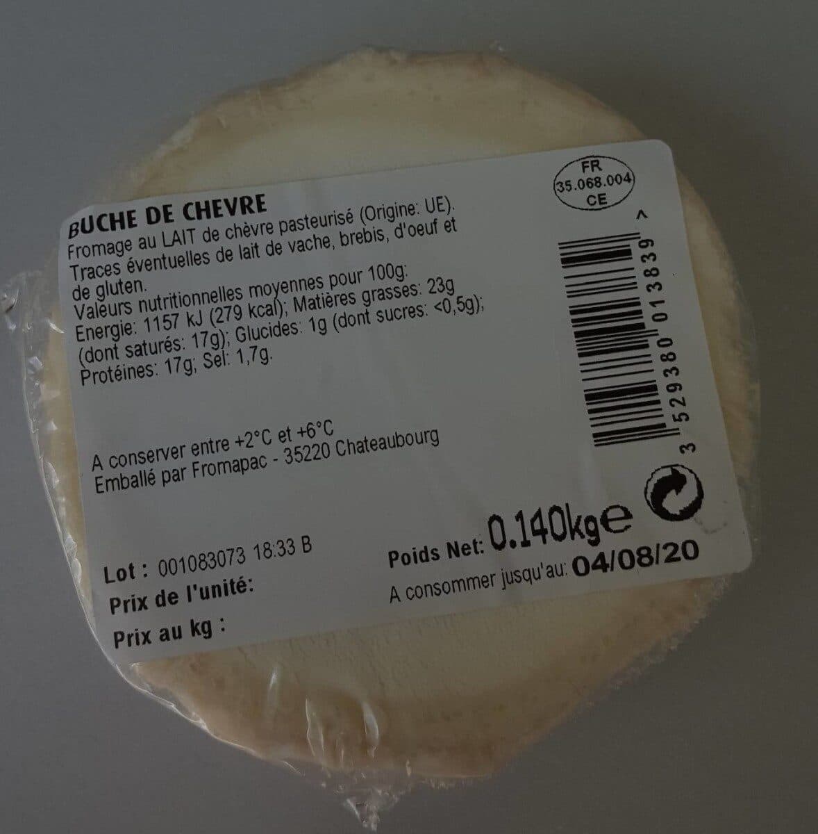 Uexpress Buche de chevre packshot