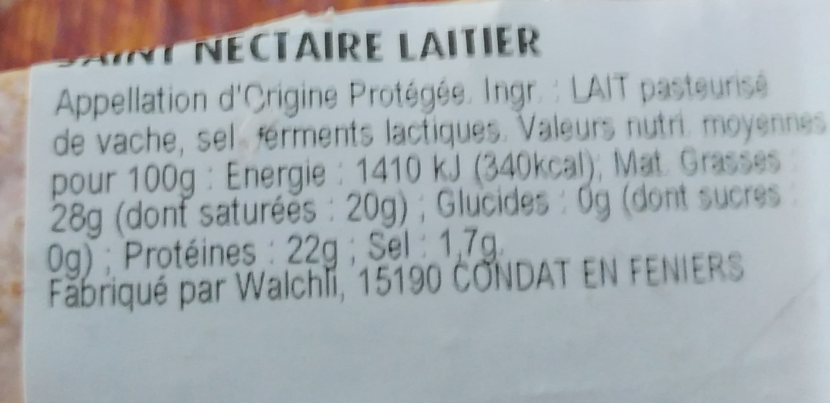 Carrefour Saint Nectaire packshot
