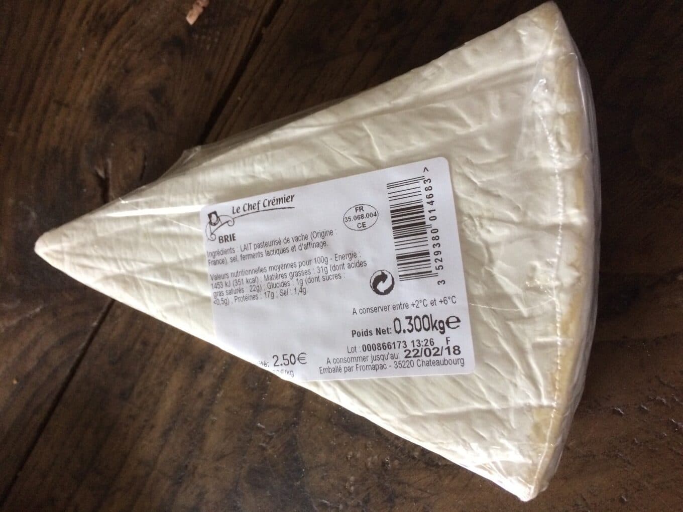 Le Chef Crémier Brie packshot