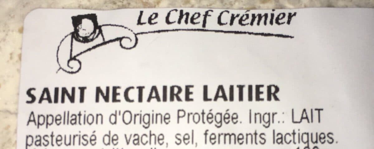 Le Chef Crémier Saint Nectaire Laitier packshot