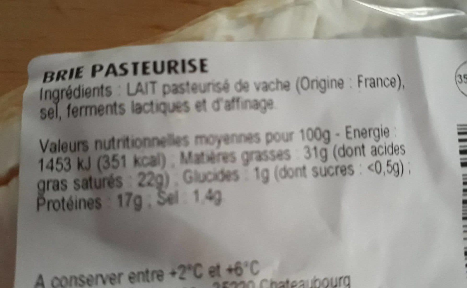 Fromapac Brie Pasteurisé packshot