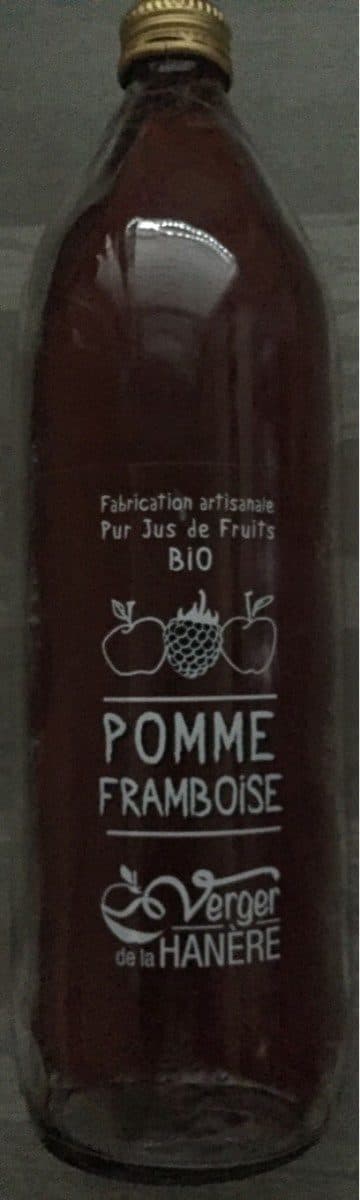 Open Food Facts Jus de fruits bio pomme framboise packshot