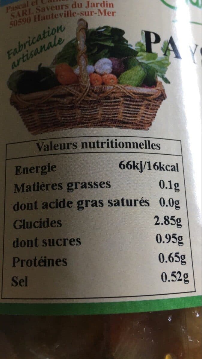 Saveurs du jardinier Soupe Paysanne Moulinee packshot