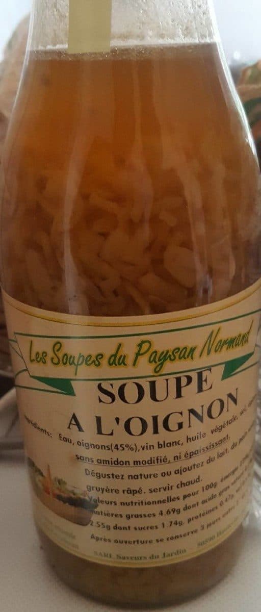 Open Food Facts Soupe à l'oigon packshot