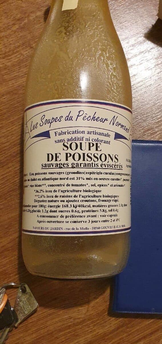 Les Soupes du Pêcheur Normand Soupe Poissons Sauvages packshot