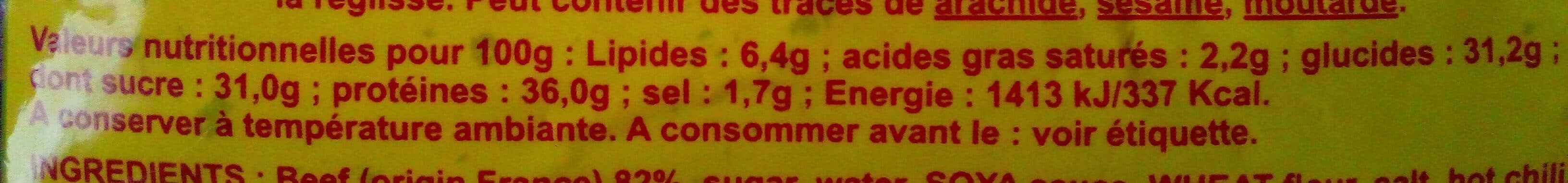 Sing Quang Yin Viande de boeuf sechée packshot