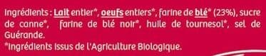 Biobleud 6 petites crêpes de froment Bio packshot
