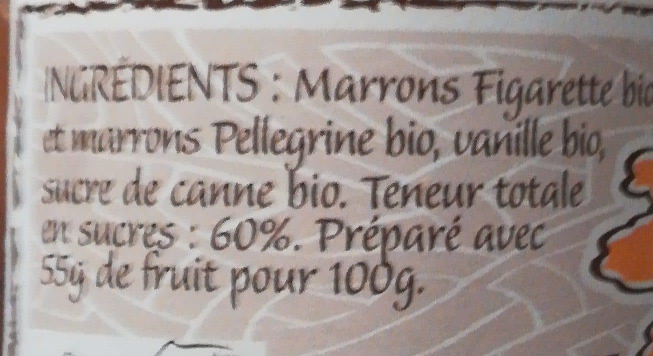 Esperanza Croze Crème de Marron des Cévennes Sans Gluten Vanille packshot