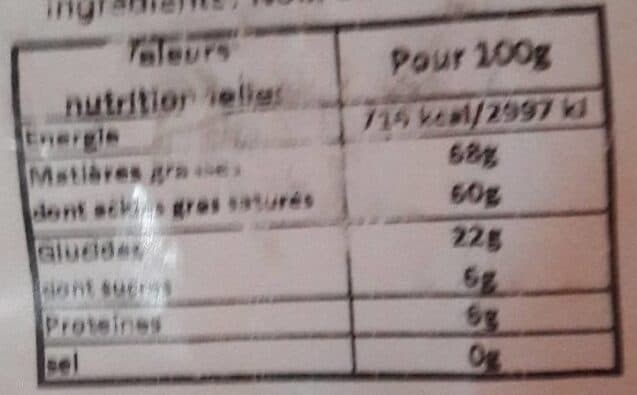 Open Food Facts Noix de coco râpée 500gr packshot
