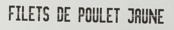 Le Gaulois Filets de poulet packshot