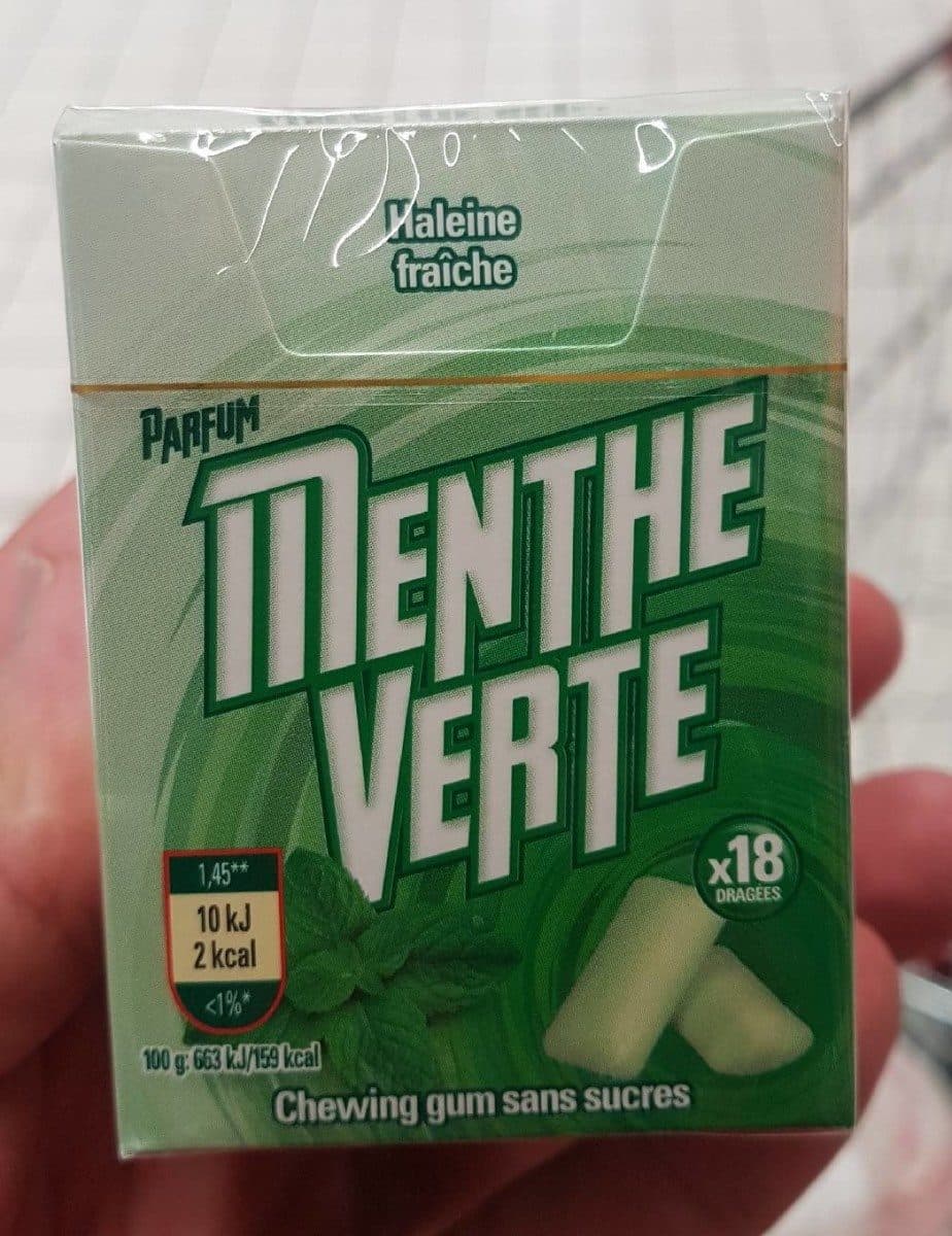 Open Food Facts Menthe verte packshot