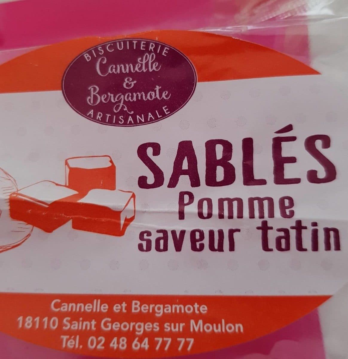 Open Food Facts Sablés pomme saveur tatin packshot