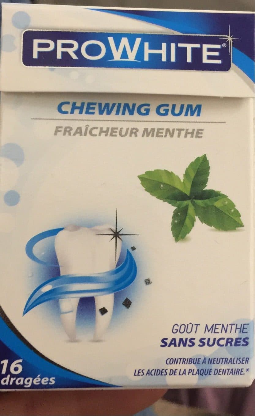 Prowhite Prowhite - Chewing-Gum Sans Sucres Eclat Blancheur packshot