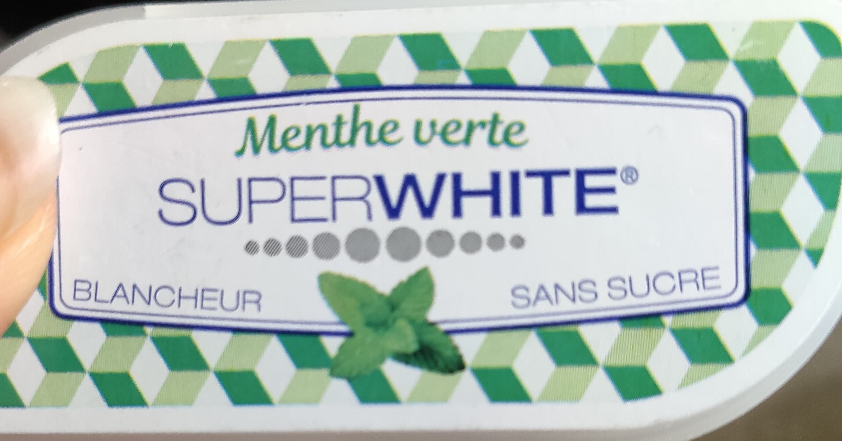 Biosynex Superwhite Mini Mints Menthe Glacée packshot