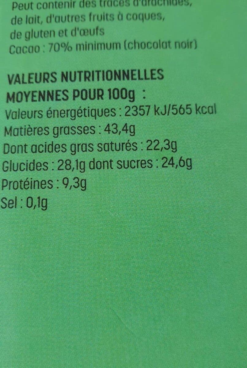 Réauté Chocolat Mendiants, Chocolat Noir 70% De Cacao packshot