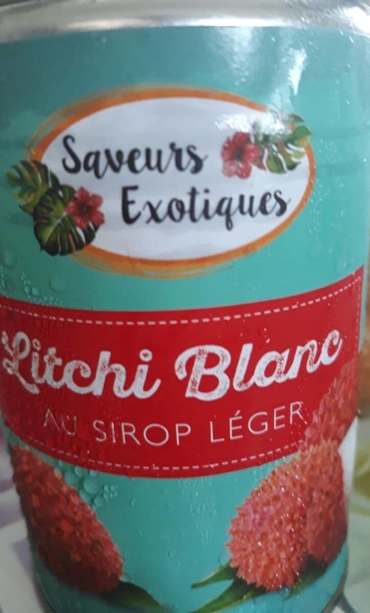 Open Food Facts Litchi blanc (au sirop léger) packshot