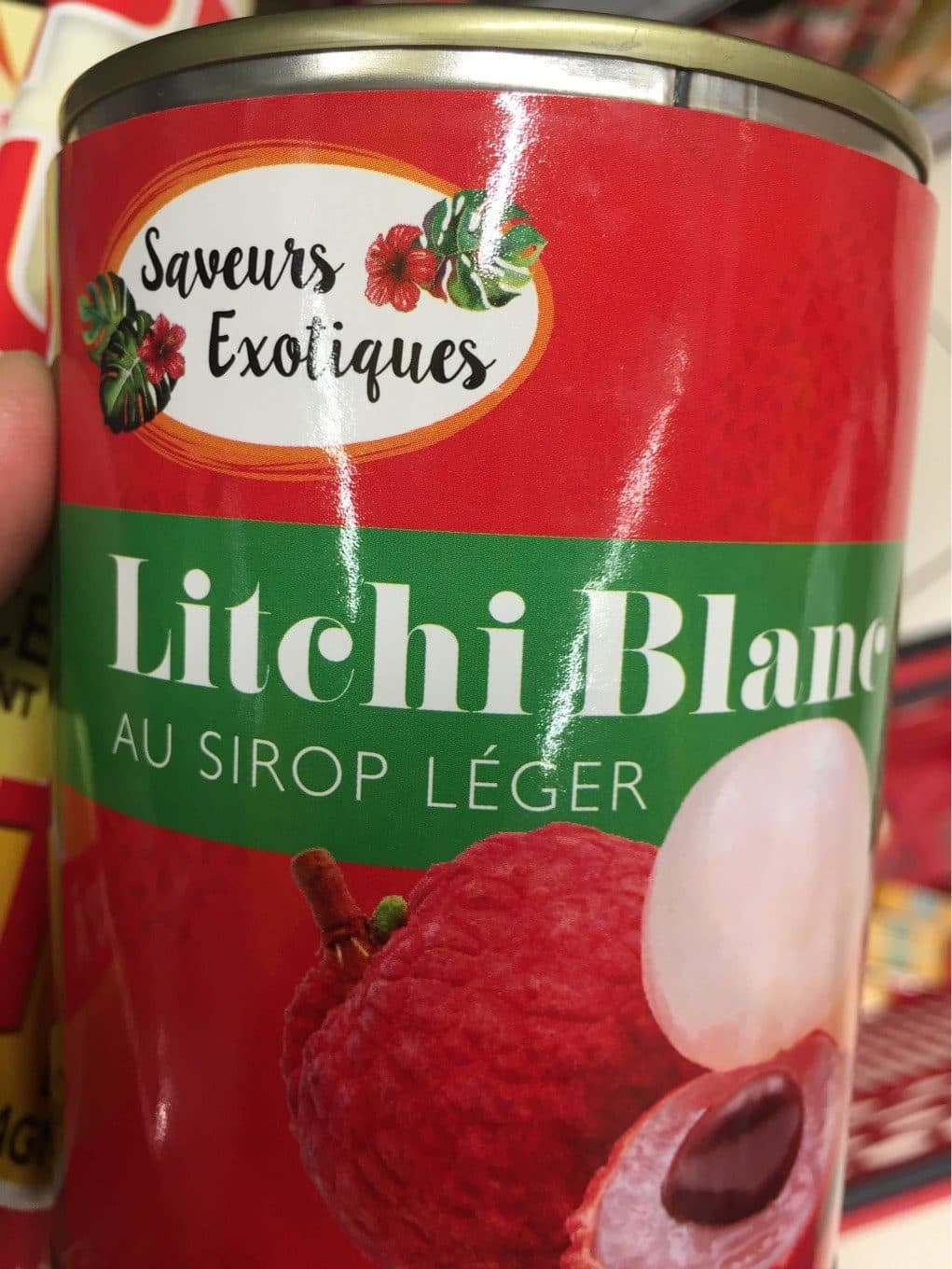 Saveur Exotiques Litchi Blanc packshot
