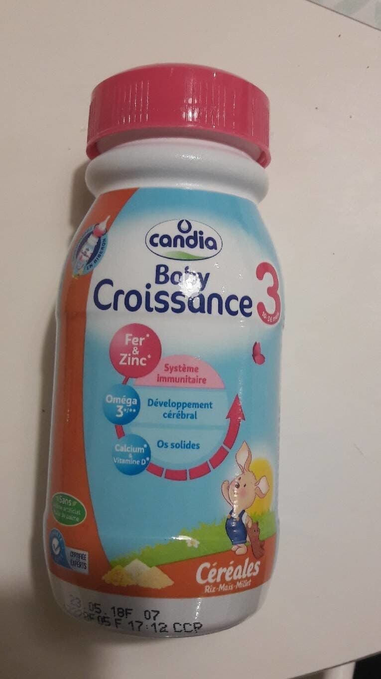 Candia Candia baby croissance 3 packshot