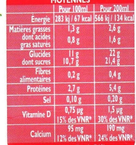 Candia Candy'Up Lait + Jus de framboise packshot