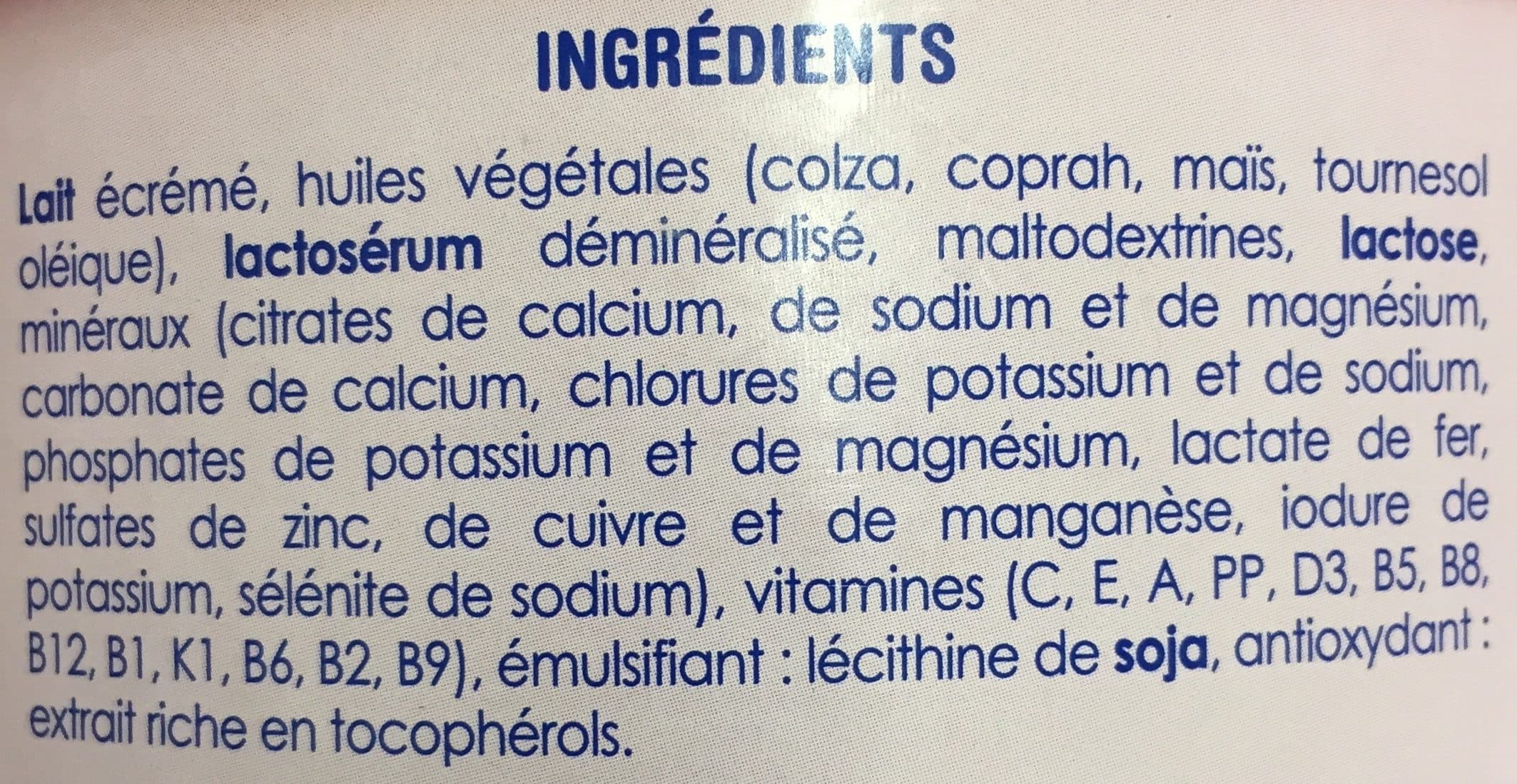 Candia Lait bébé en poudre 2ème âge packshot