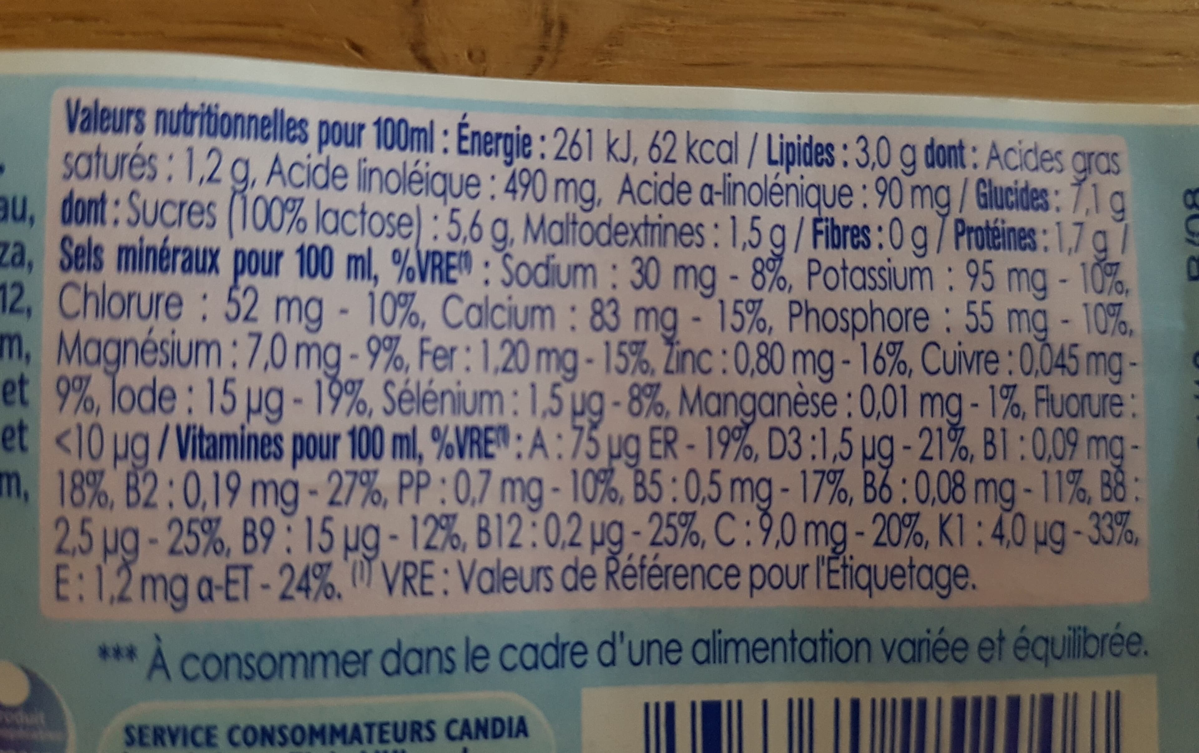 Candia Baby Croissance 3 packshot