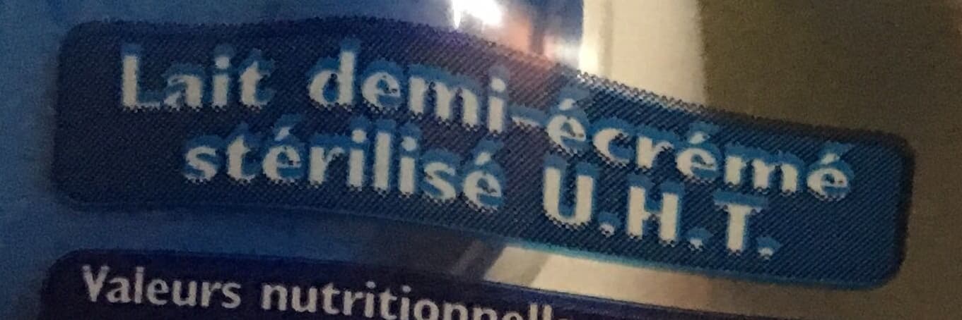 Candia GrandLait demi-écrémé (7 bouteilles + 1 gratuite) packshot