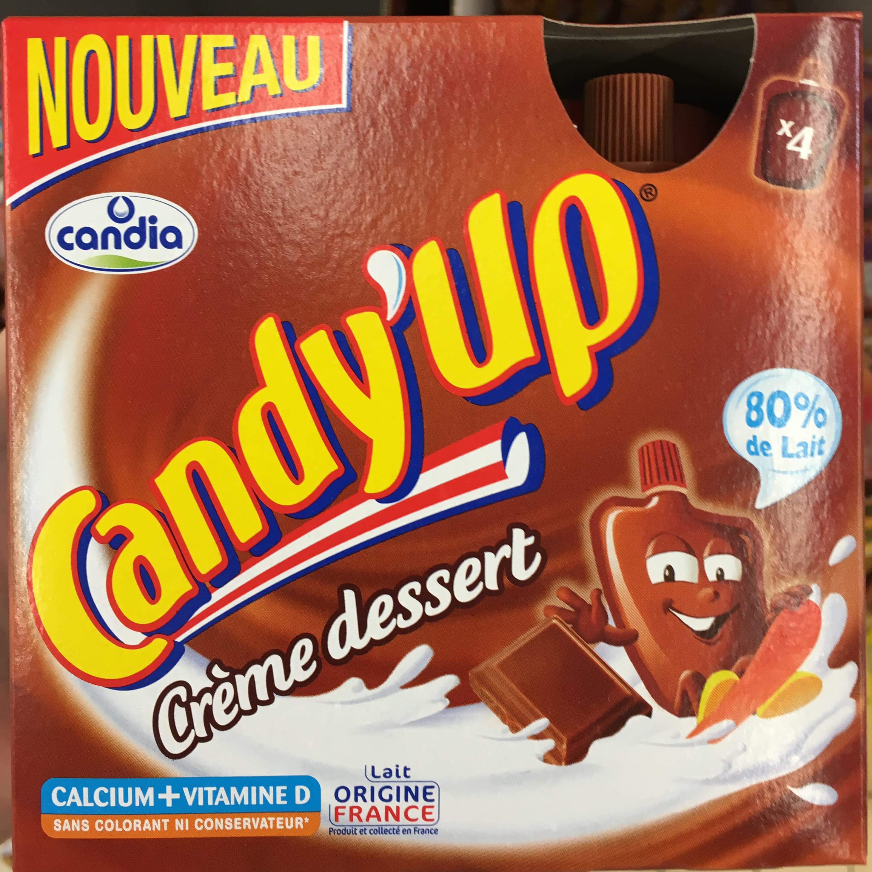 Candia Candy'Up Crème dessert packshot