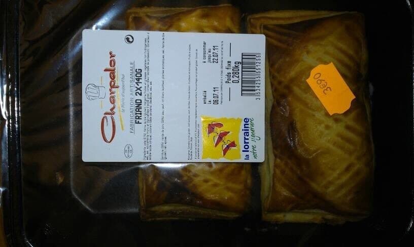 Charpalor Friands packshot