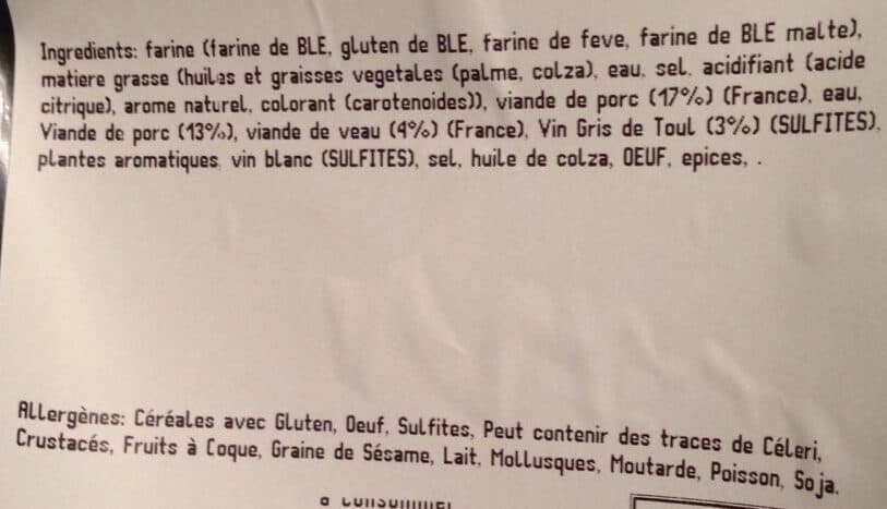 Charpalor Pate lorrain packshot