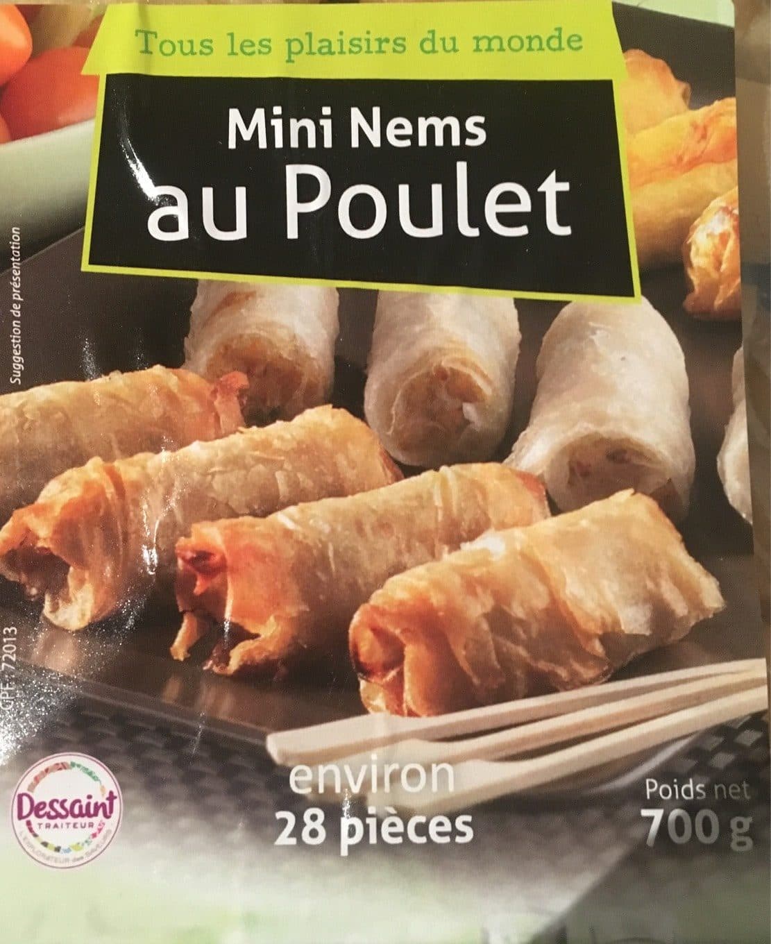 Dessaint Traiteur Mini nems au poulet packshot