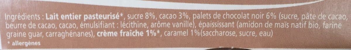 Open Food Facts Les Prairies de la Gartempe creme dessert chocolat x4 packshot