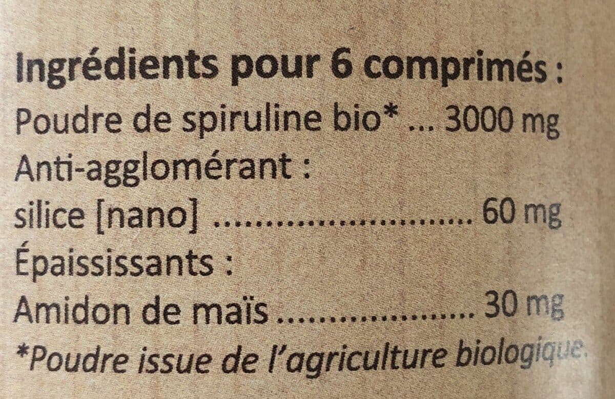 Alnatura Spiruline bio packshot