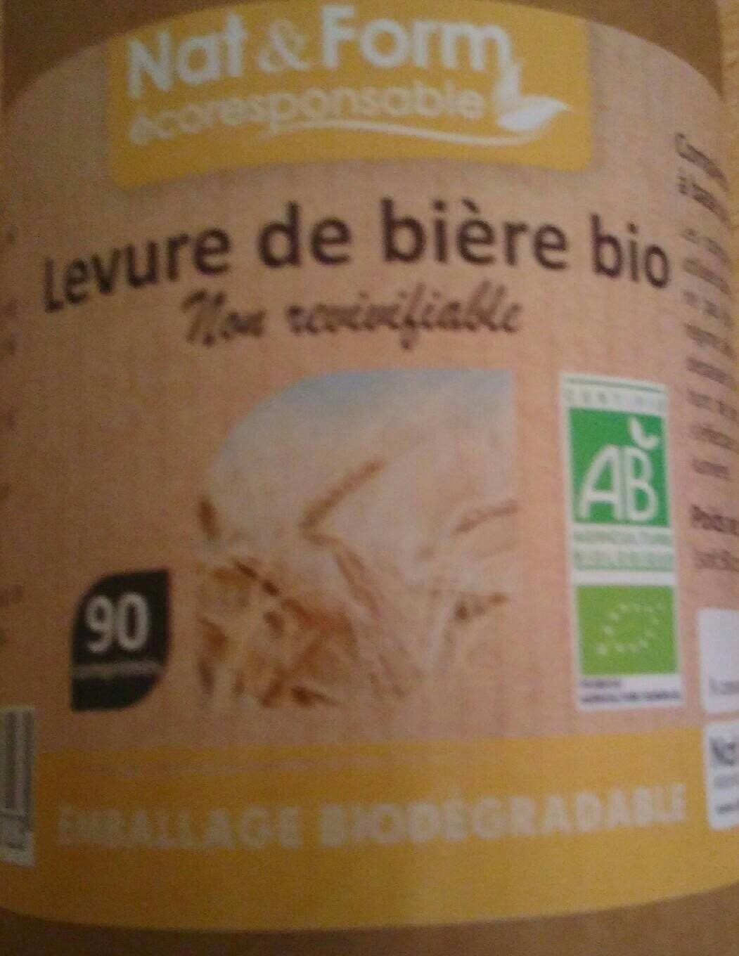 Nat Et Form Écoresponsable Levure de bière bio packshot