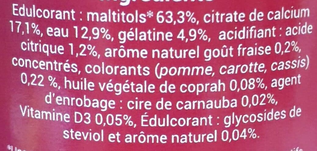 Nat & Form Calcium - 60 Oursons - Nat & Form Junior + packshot