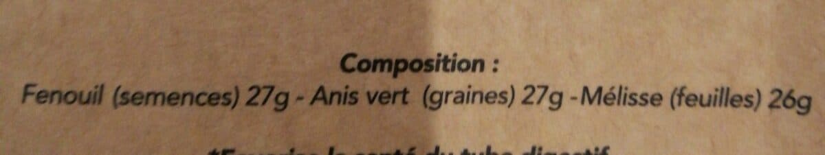Nat & Form Digestion fenouil, anis vert, mélisse packshot
