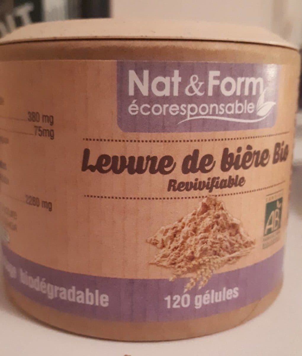 Nat & Form Levure de bière bio packshot