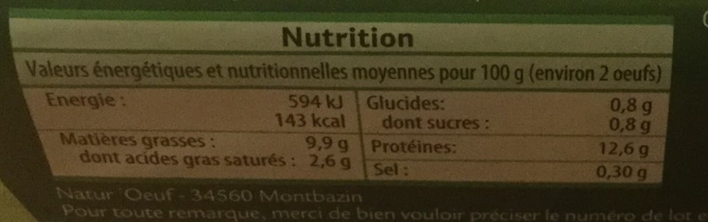 Sans marque 6 œufs agriculture biologique packshot