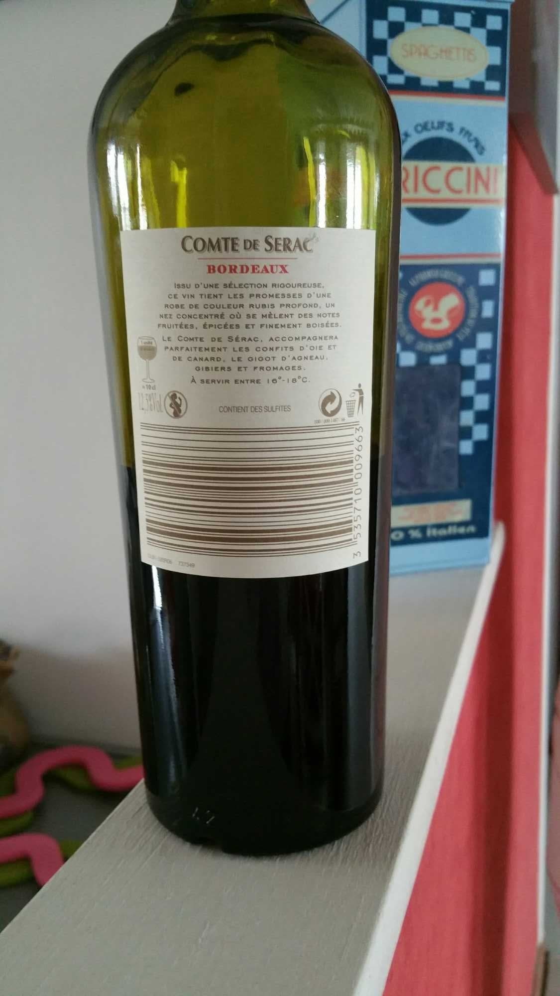 Sans marque Comte de Sérac packshot