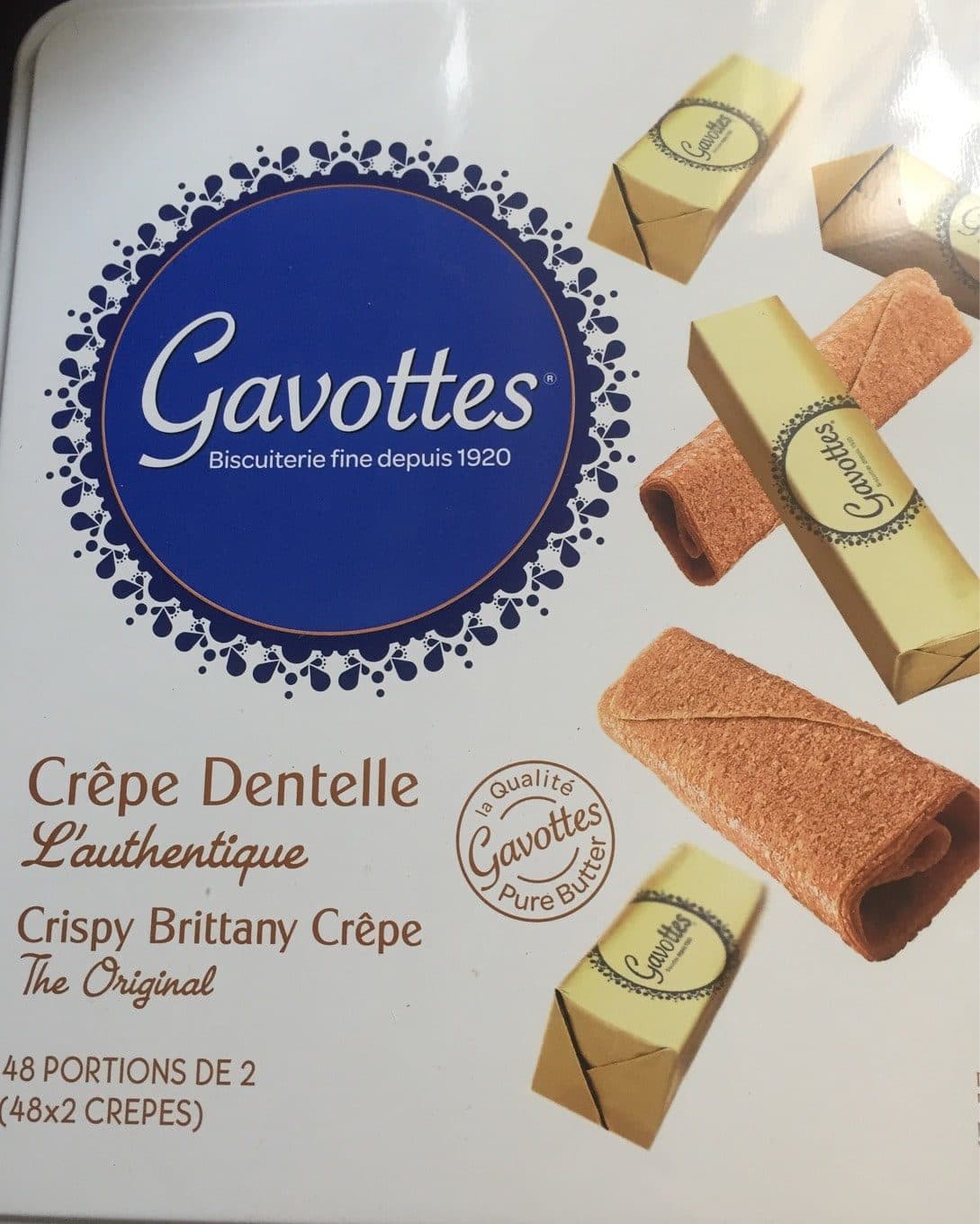 Gavottes Gavottes Crepe Dentelle Collection 17.6 Oz packshot