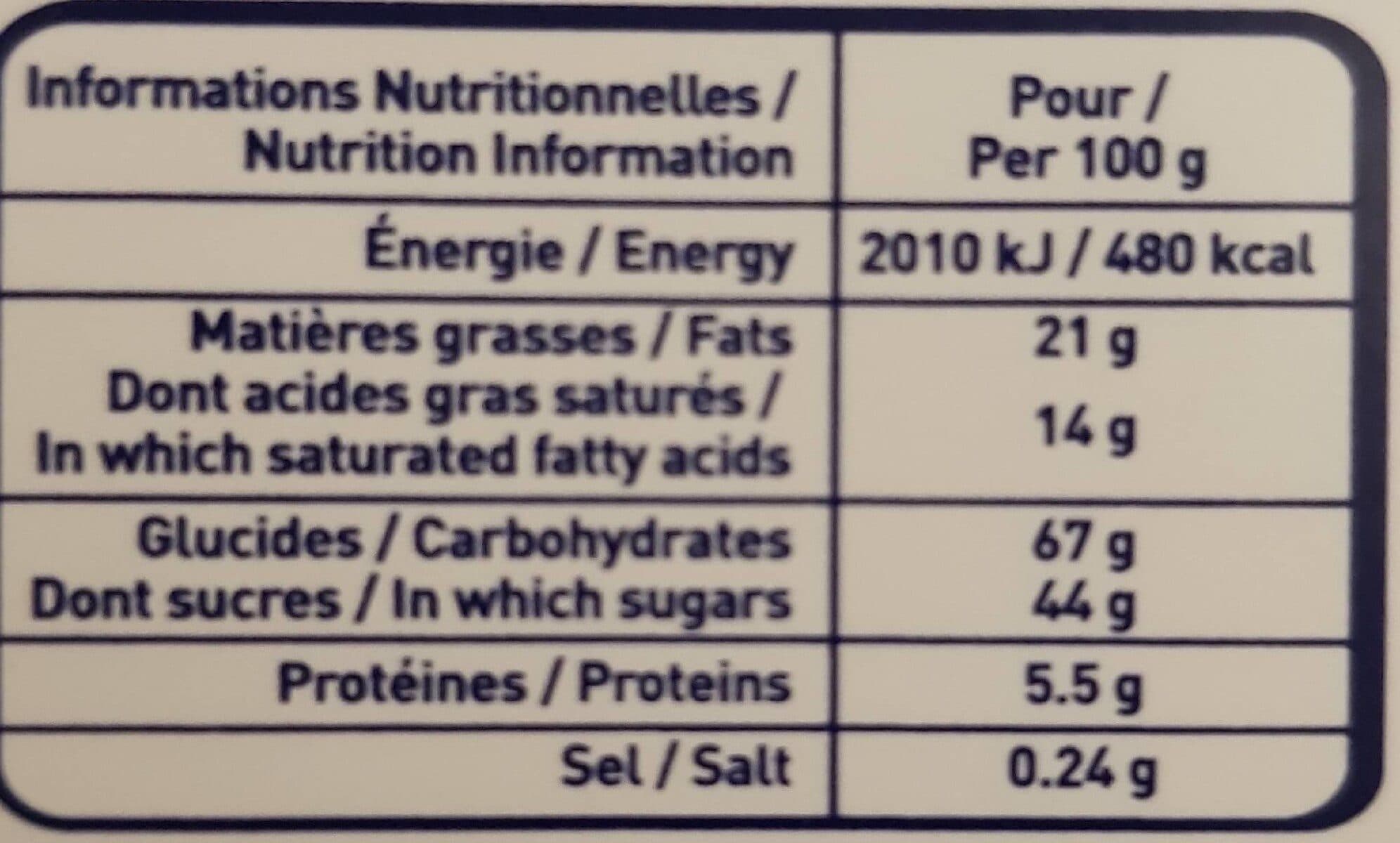 Open Food Facts Crêpe dentelle au chocolat noir à l'orange GAVOTTES packshot