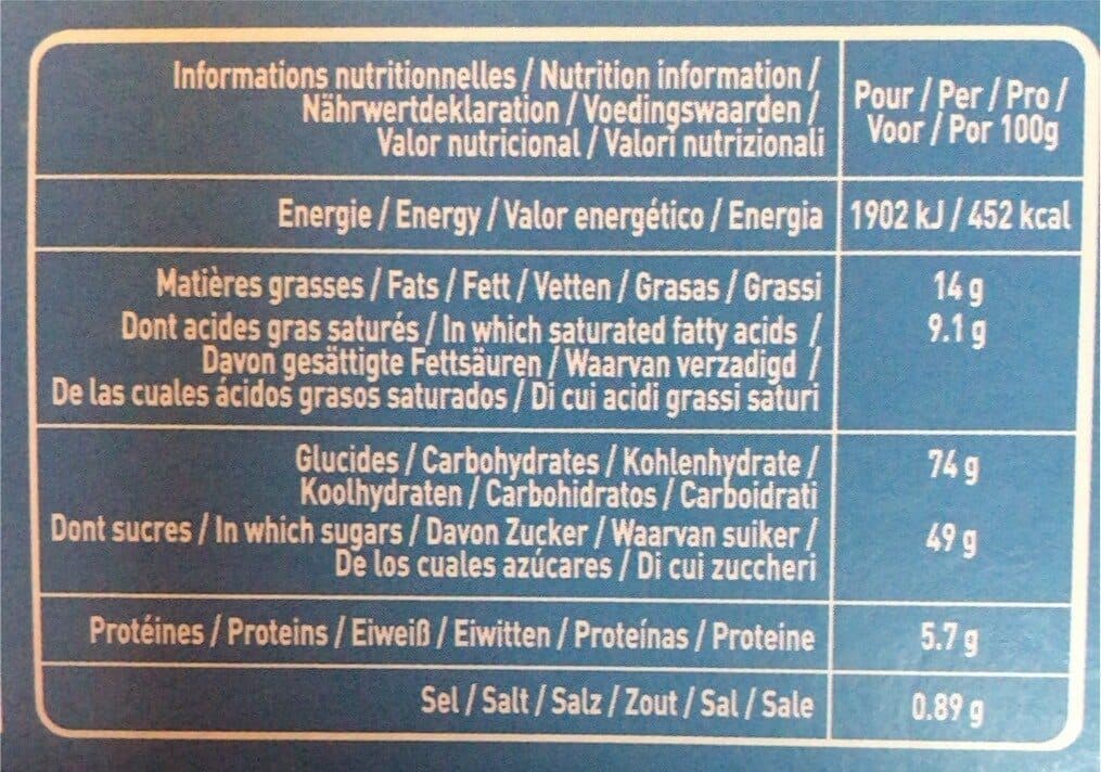 Gavotte Assortiment crêpes dentelle packshot