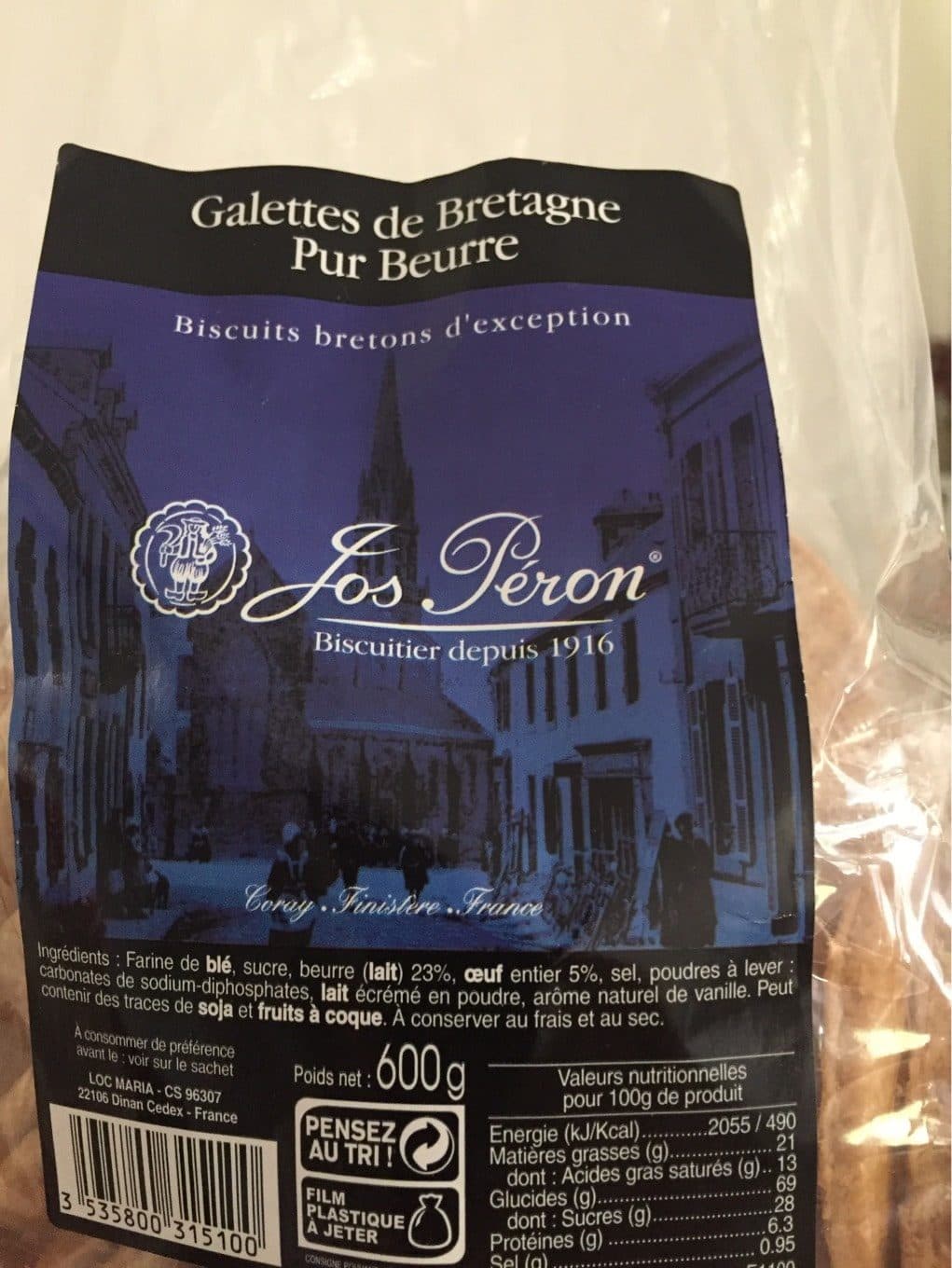 jos Peron Galettes bretonnes packshot